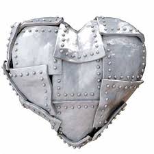 <p>made tougher or more resistant; emotionally tough or unfeeling.<br></p>