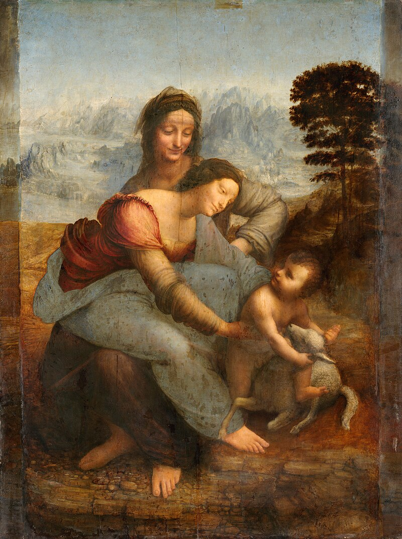 <p><span>Przedstawienie </span>św. Anny<span style="font-size: 13.3333px"> </span>z Matką Bożą i małym Jezusem.</p>