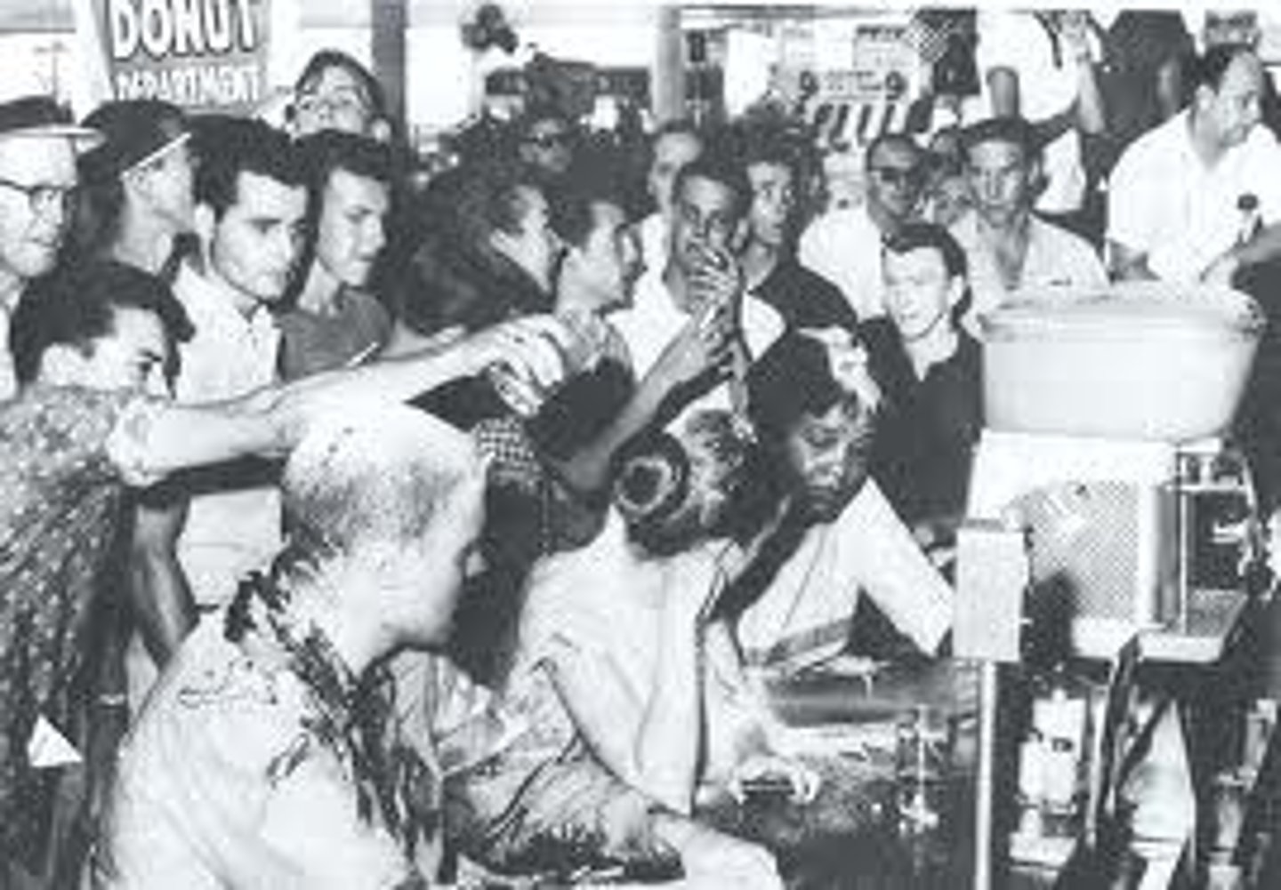 <p>An organization of students that protested segregation through nonviolent means, such as sit-ins</p>