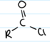 <p>R-COCl</p>