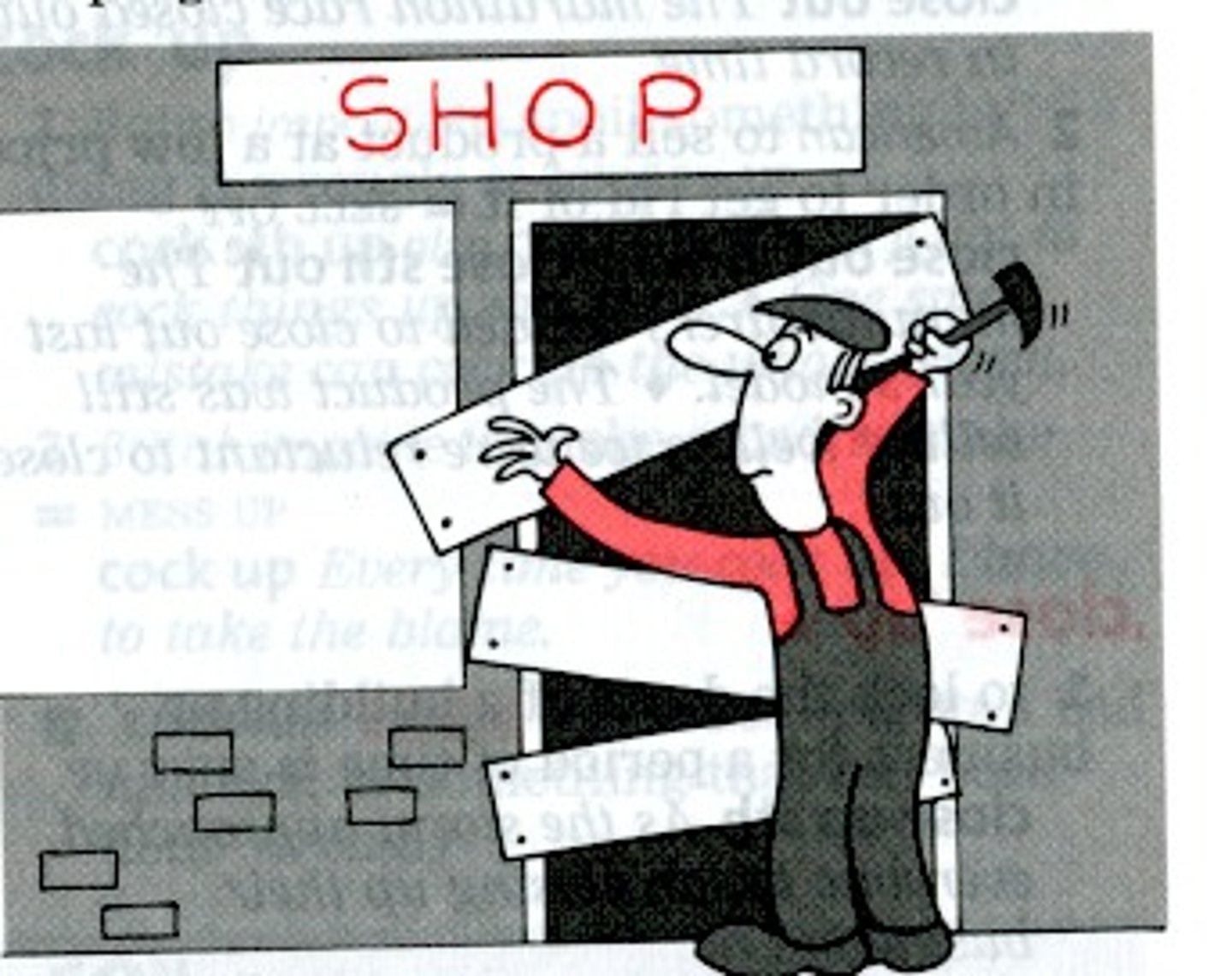 <p>if a business goes under, it fails financially: phá sản</p>