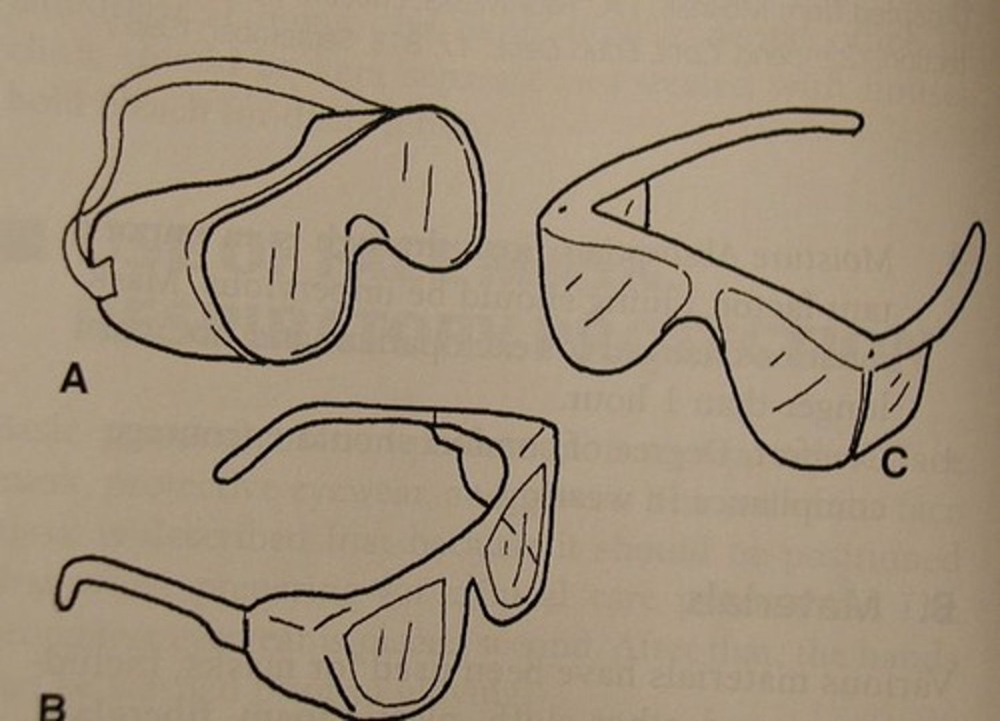 <p>ALWAYS wear protective eyewear (treatment and clean-up of the dental unit and instruments). Types: Safety glasses, face shields, loupes, patient protective eyewear.</p>
