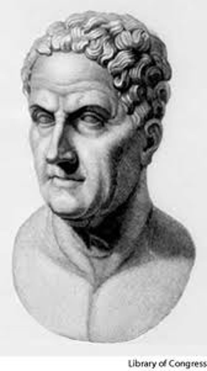 <p>Roman Physician who developed the 'Theory of Opposites' from Hippocrates' theory of the four humours.</p>