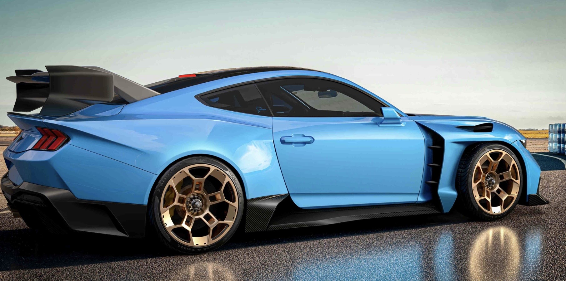 <p>Could the new mustang Gtd beat the hellcat SRT?</p>