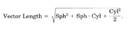 <p>S + C/2 </p><p>sphere equivalent refractive error </p><p>or second method (pic)</p>