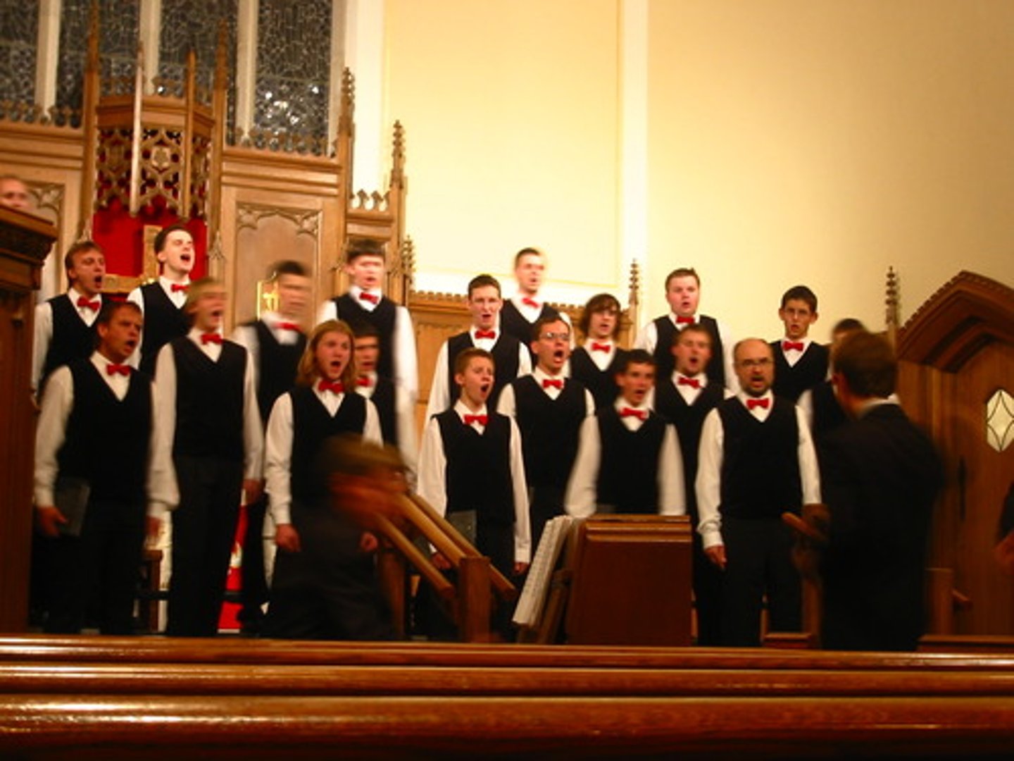 <p>chance to respond to the Word of God from the first reading, invited as a community through meditative prayer; reflection, liturgical worship and forms.</p>