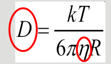 <p>Smaller the particle = more vigorous the movement&nbsp;</p>
