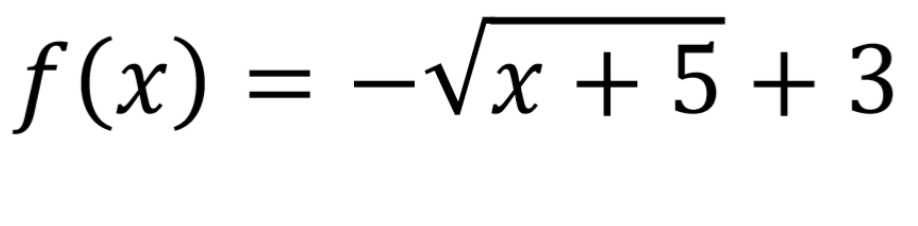 <p>Describe the transformations of each function compared to the parent function. </p>