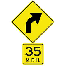 <p>This road sign means:</p>