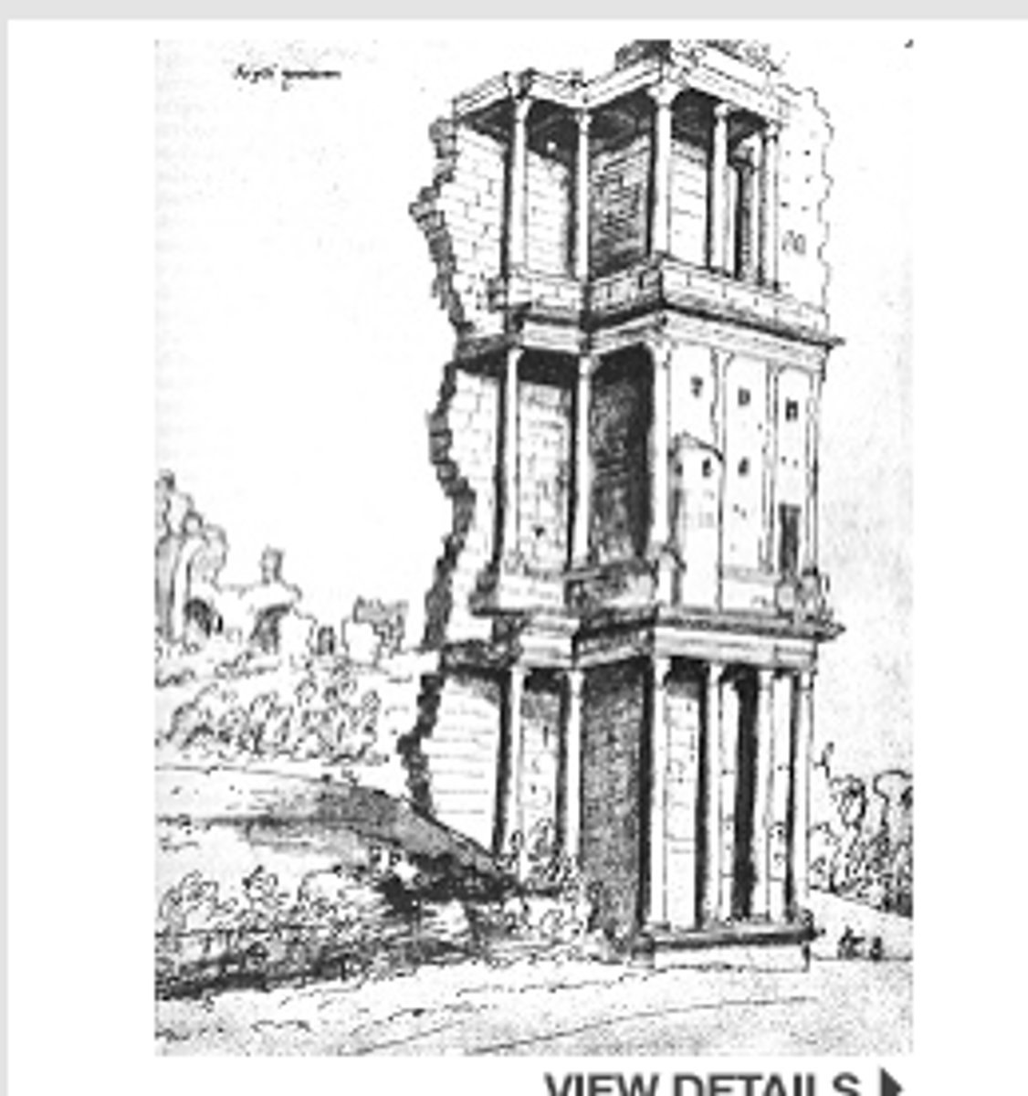 <p>-Facade on nymphaeum of Septimius Severus</p><p>-BIG structure, not much remains</p>