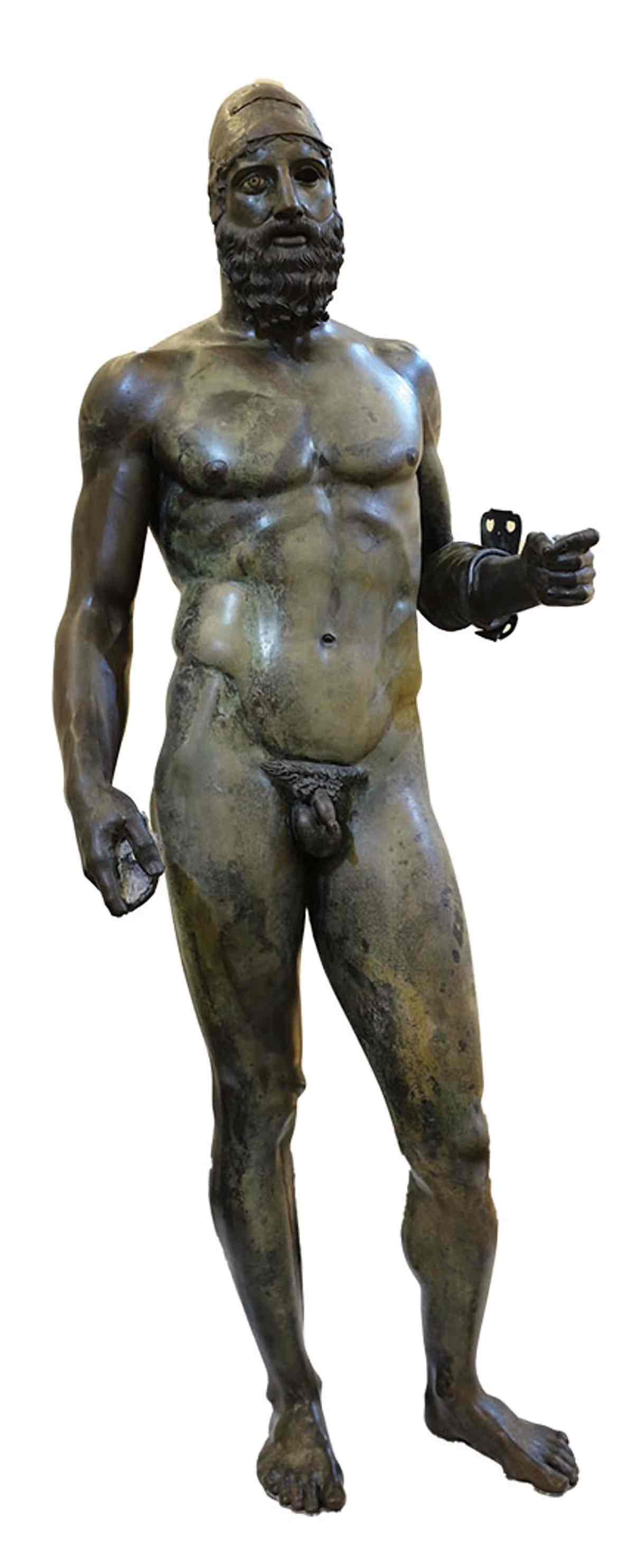 <p>Riace bronze B</p>