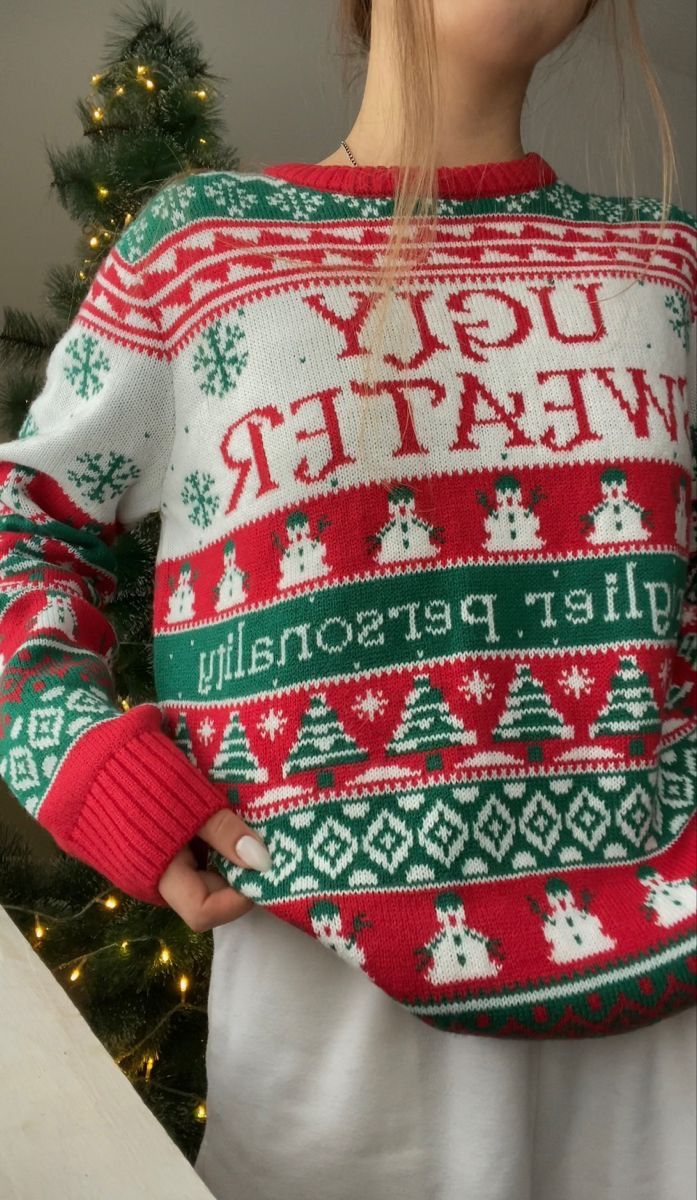 <p>ugly sweater </p>