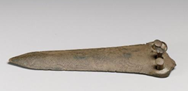 <p>naam object + periode/datum</p>