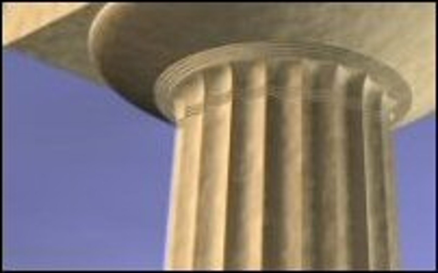 <p>'Rillerne' i en søjle</p>