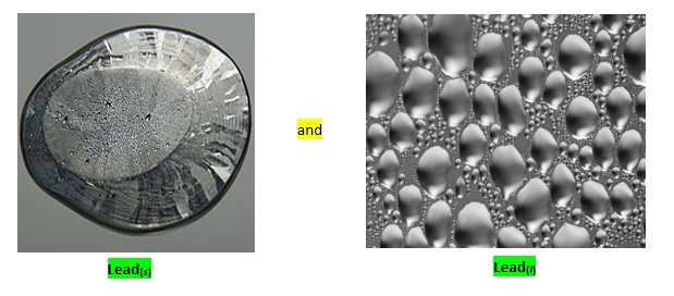 <p><span><strong><em>A chunk of solid lead (Pb) is dropped into a pool of molten (liquid) lead. The solid lead sinks to the bottom of the pool.</em></strong> Based on the pictures and the above situation, what predicts you about the density of each material?</span></p><p><span>A. The densities are the same.</span></p><p class="MsoNormal" style="text-align: justify"><span>B. The density of the liquid is greater than that of the solid.</span></p><p class="MsoNormal" style="text-align: justify"><span>C. The density of the solid is greater than that of the liquid.</span></p><p class="MsoNormal" style="text-align: justify"><span>D. The density of the molten lead is greater than that of the solid.</span></p>