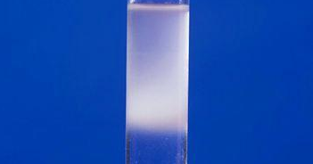 <p>emulsion test:</p><ul><li><p>place 3 cm³ of liquid testing substance in a boiling tube (if not liquid, first crush w/ pestle and mortar and add distilled water, then leave mixture for a while to allow particles to settle)</p></li><li><p>add 3 cm³ of ethanol</p></li><li><p>add 3cm³ of water</p></li><li><p>shake solution</p></li><li><p>if positive - clear → milky white emulsion</p></li></ul><p></p>