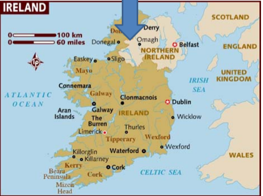 <p>A boundary that was established after an area has been settled and reflects social and cultural characteristics. An example is the boundary between India and Pakistan, and also the boundary between Northern and Southern Ireland. </p>