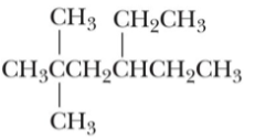 <p>The most stable conformation of propane is:</p><p>A) normal hexane</p><p>B) 4-ethyl-2,2-dimethylhexane</p><p>C) 3-ethyl-5,5-dimethylhexane</p><p>D) 4-ethyl-2,2-dimethylhexene</p><p>E) 3-ethyl-5,5-dimethylhexyne</p>