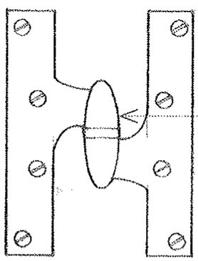 <p><span>A paumelle having an oval-shaped knuckle</span></p>