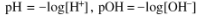 <p>put the strongest acid concentration into the pH equation (if acid M &lt; 10<sup>-6</sup> M then pH = initial molarity) and the strongest base concentration into the pOH equation</p>