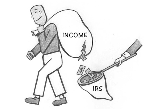 <p><span>tax that people pay from their paycheck to the gov’t.&nbsp;The largest part of all the taxes paid to our government&nbsp;&nbsp;</span></p><p><span>PROGRESSIVE</span></p>
