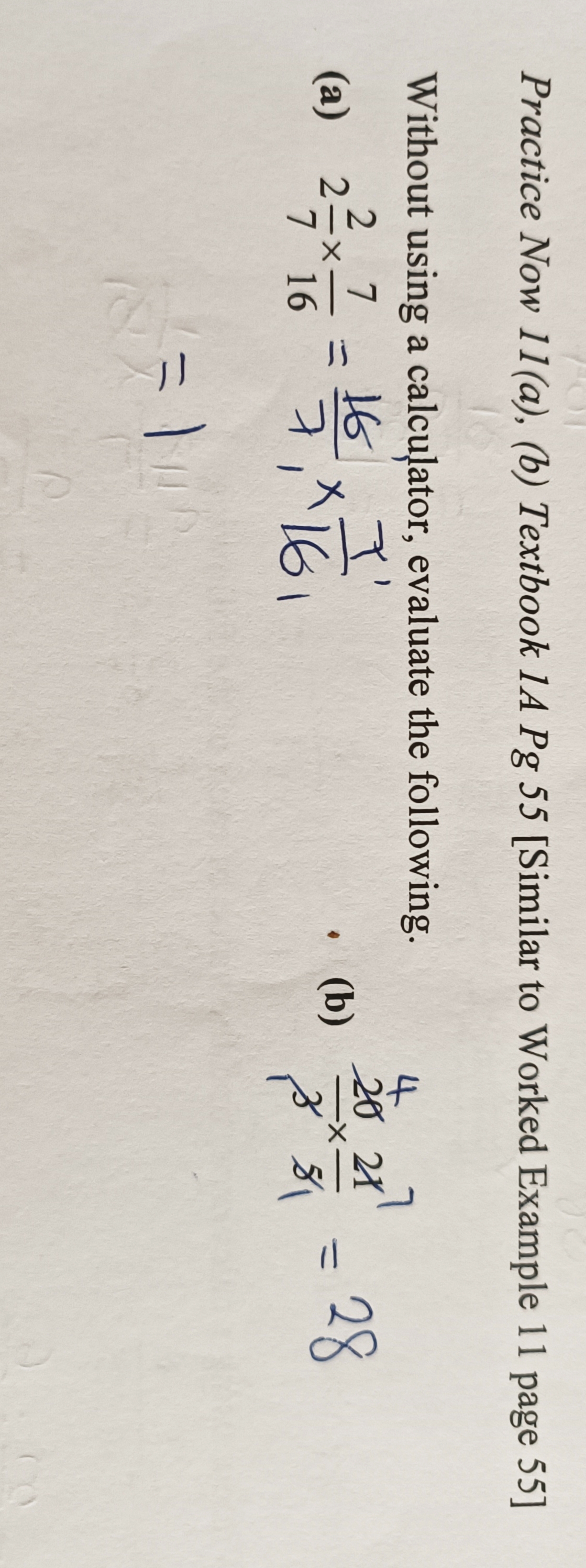 <p>Convert mixed numbers to improper fractions. DO NOT change the common denominator. Simplify answers by dividing common factors from numerators and denominators.</p>