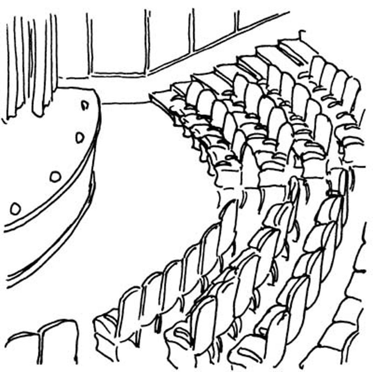 <p>the auditorium</p>