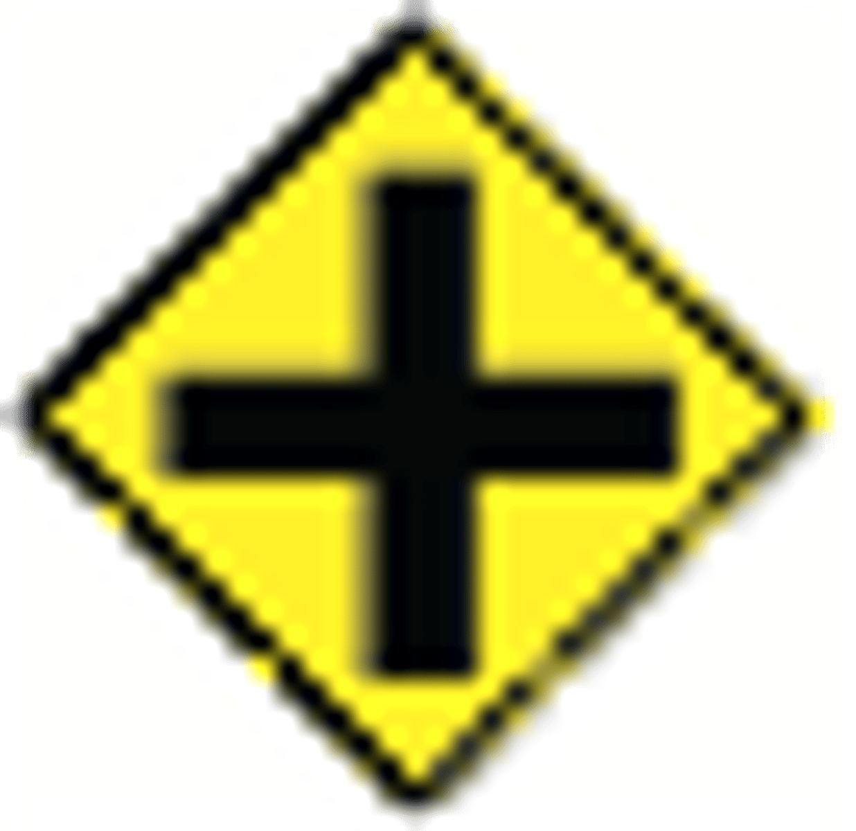 <p>crossroad ahead</p>