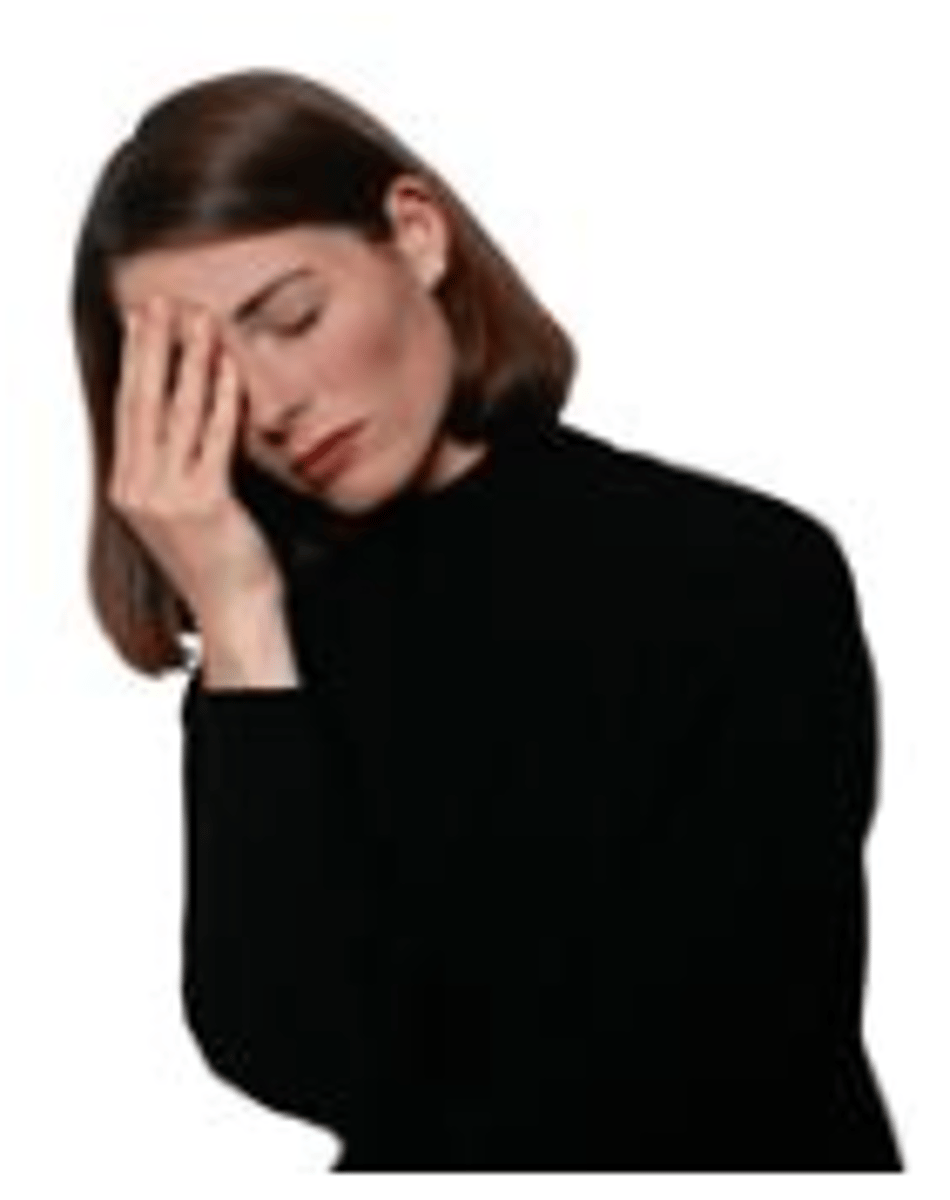 <p>______ is a feeling of pain or unhappiness.</p>