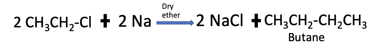 <p>CH3CH2CH2CH3 (Butane-Alkane)</p>