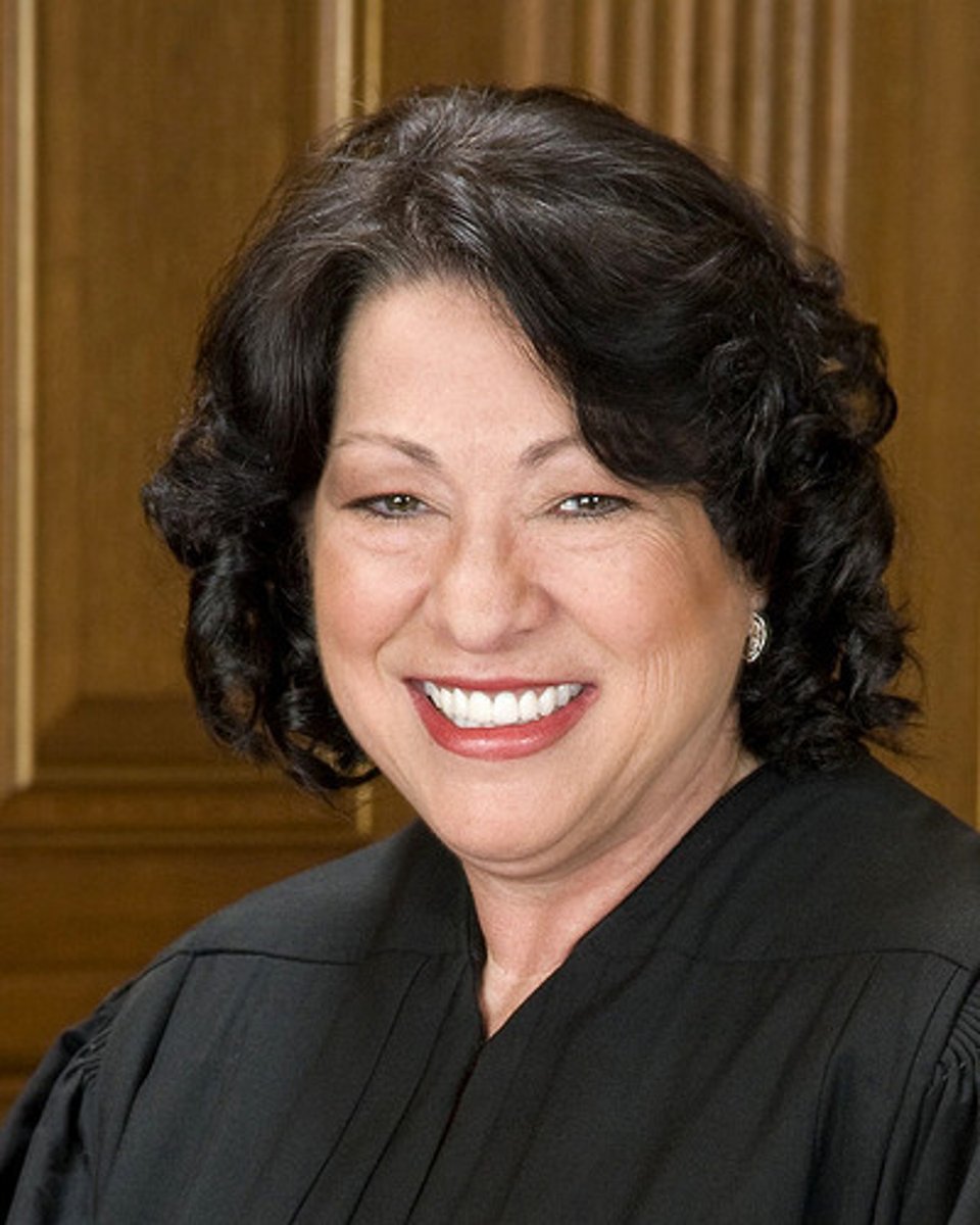 <p>2009 sworn in as 11th Justice of Supreme Court of USA, 1st Hispanic American and 3rd Woman</p>