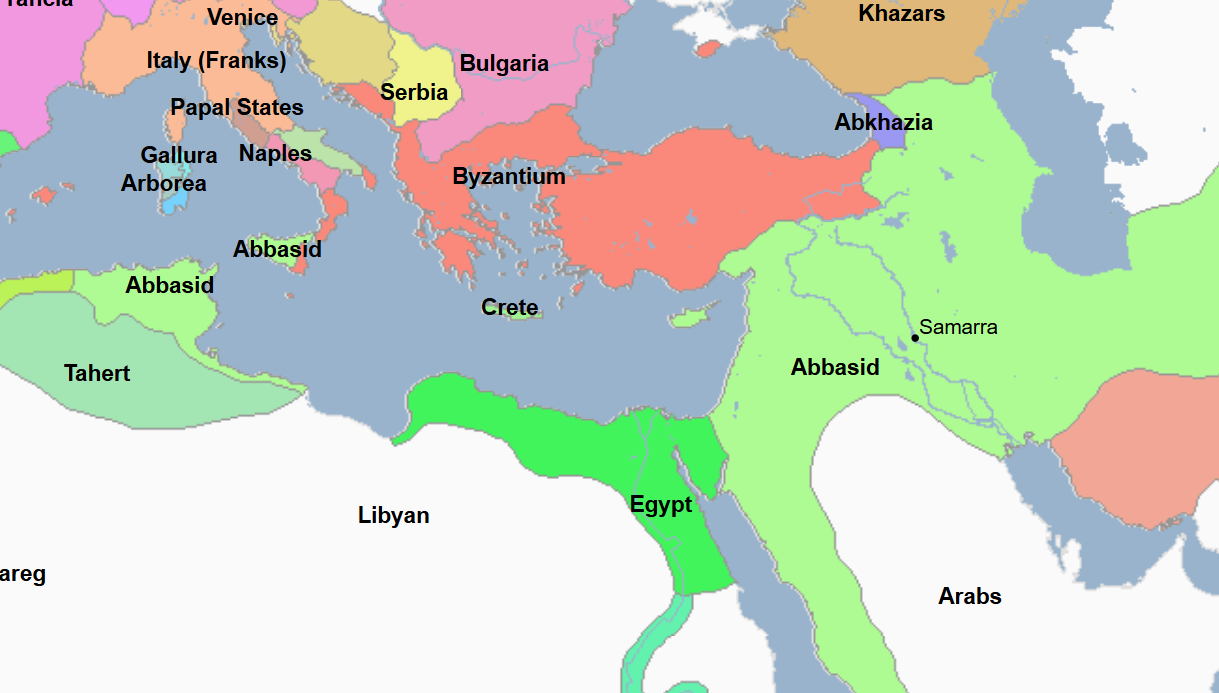 <p>868 - 905 - Tulunid Dynasty (All Facts) </p>