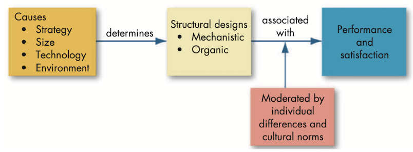 Organization structure: its determinants and outcomes