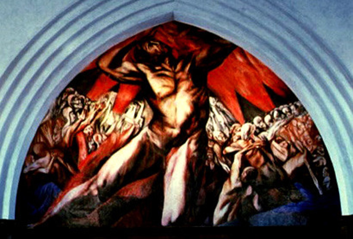 <p>darker and represent oppression</p>