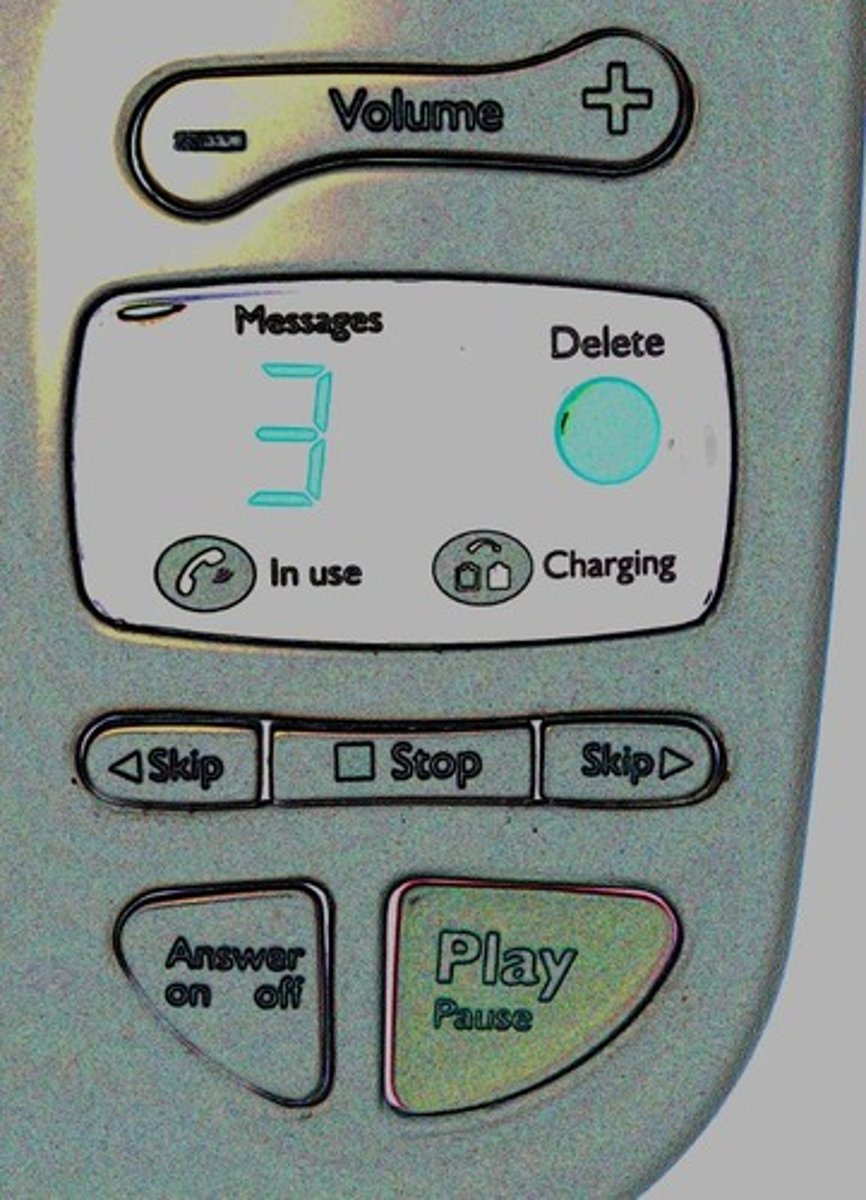 <p>answering machine</p>