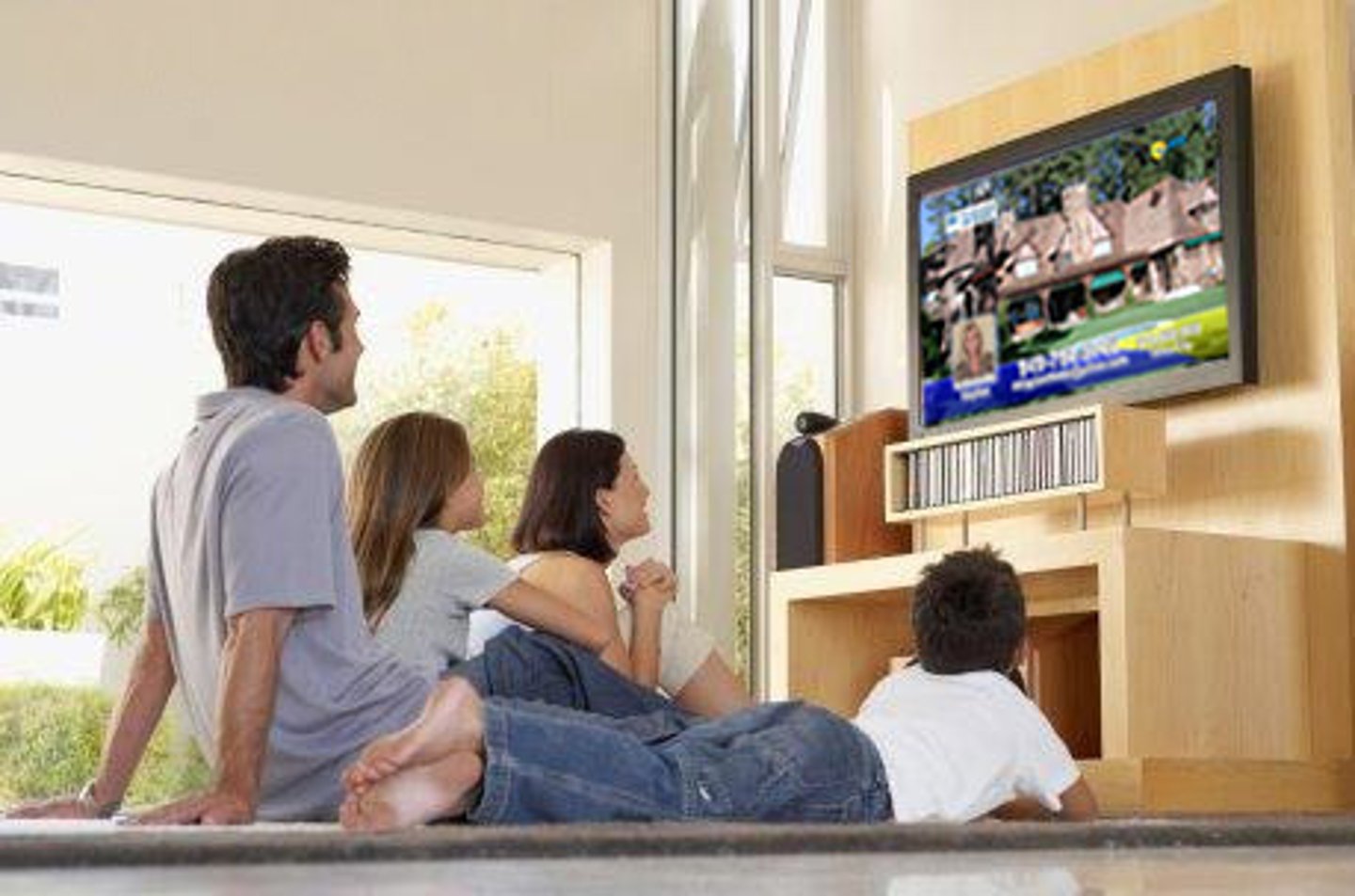 <p>to watch television</p>