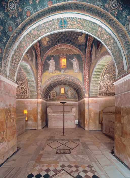 <p>mozaic interior galla placidia</p>