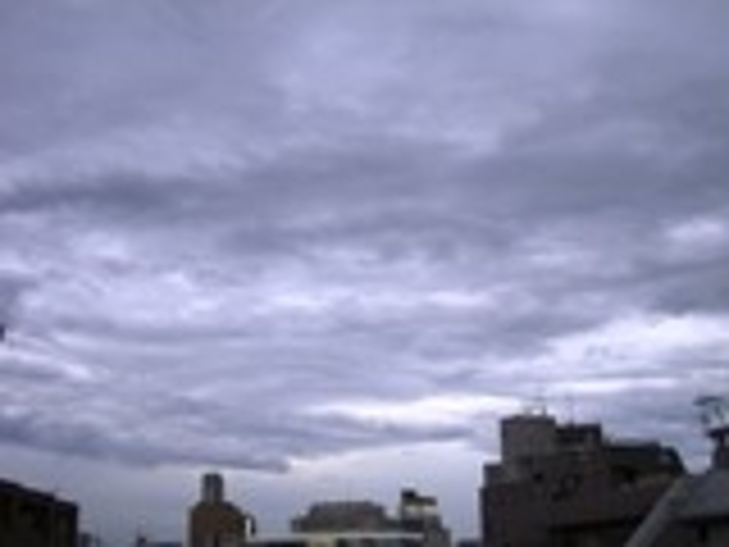 <p>It's cloudy</p>