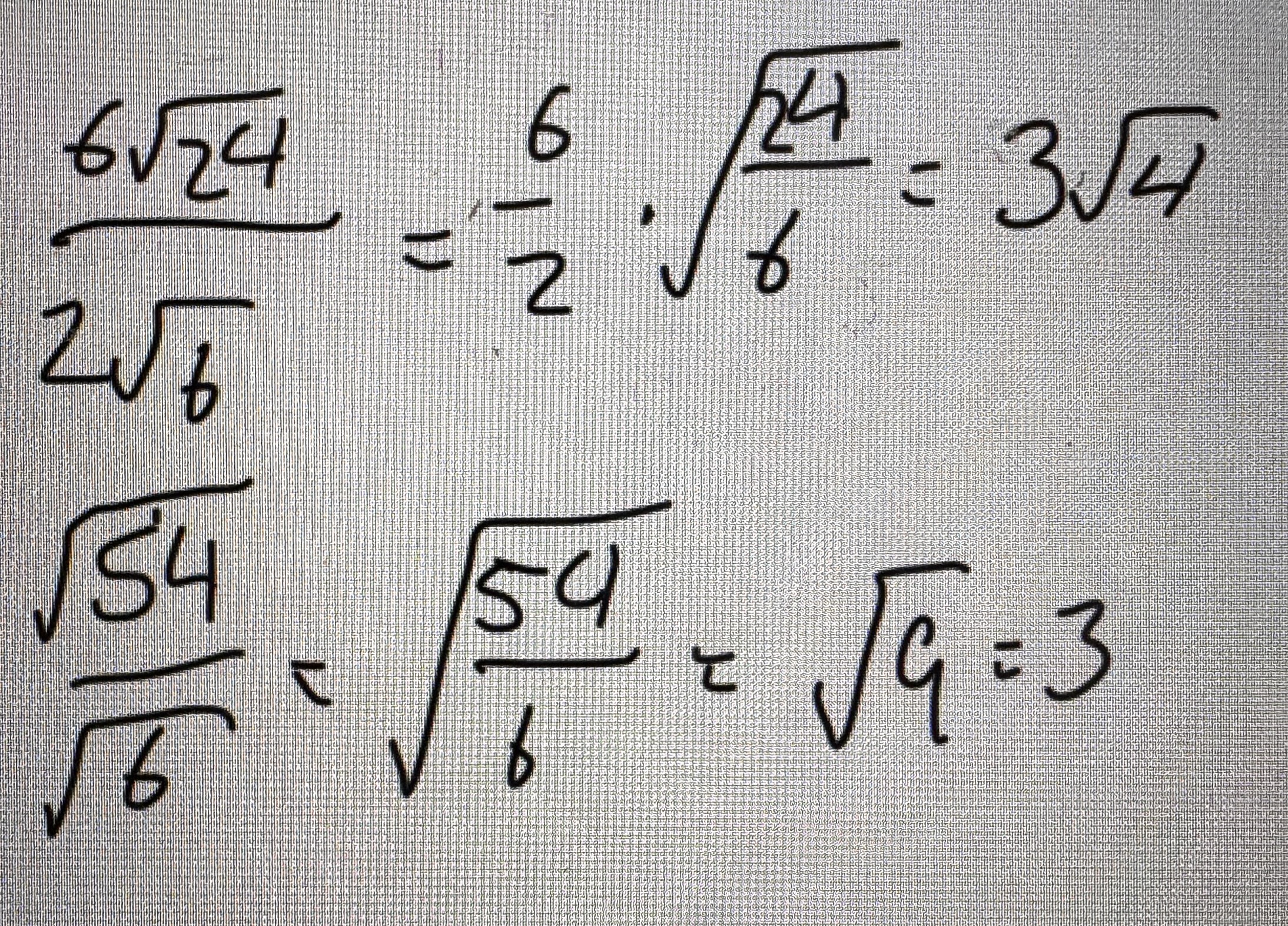<p>Dividing Radicals</p>