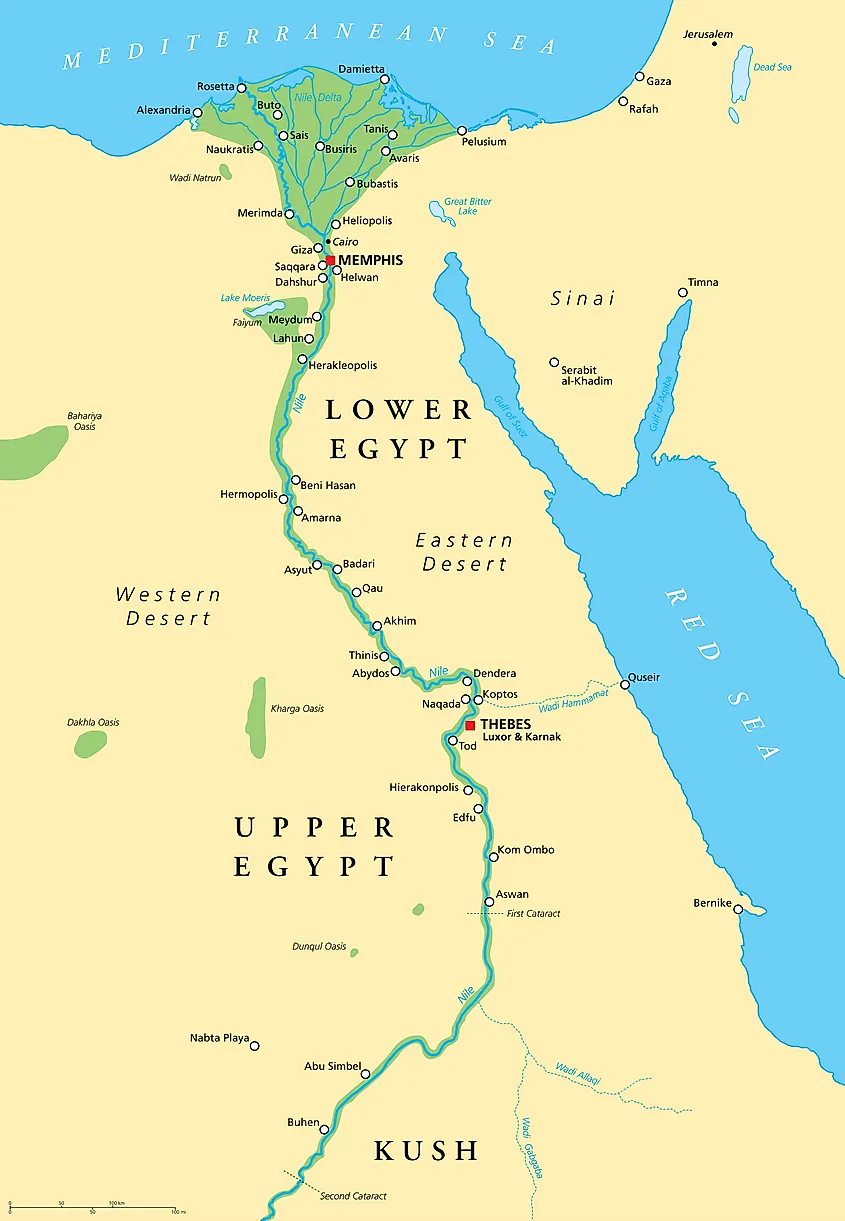 <p>Nile river</p>