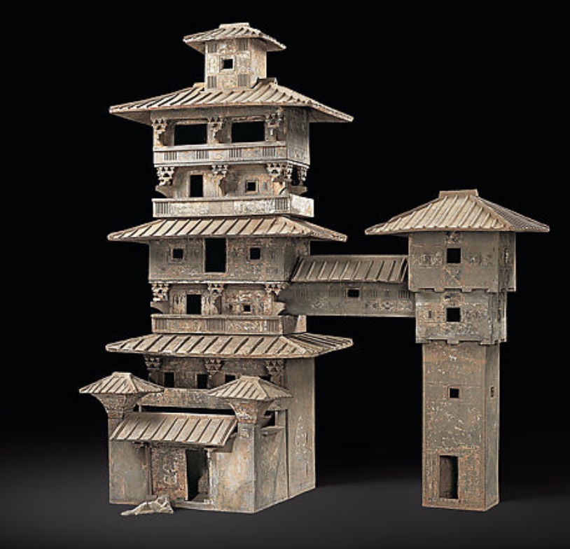 <p>objects in funerals and burials to provide for the deceased in the afterlife. These tomb figurines, called <em>mingqi</em> (明器), represented daily life, status, and wealth, ensuring the dead had everything they needed, from servants and animals to houses and granaries. This practice reflected Confucian filial piety and beliefs in an afterlife where the dead continued to require material goods.</p>