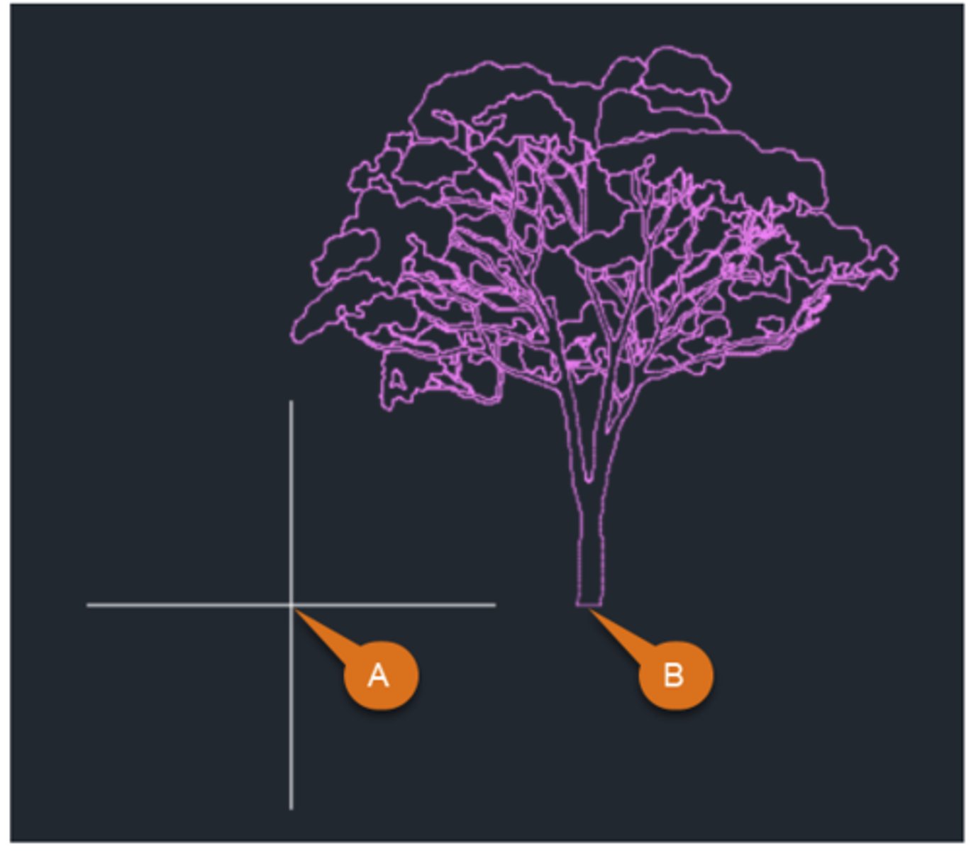 <p>Use the Copy with Basepoint command.</p><p>3 multiple choice options</p>