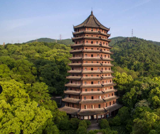 <p>literally Six Harmonies</p><p>Pagoda of Hangzhou, China, built in 1165 AD</p><p>during the Song Dynasty.</p>