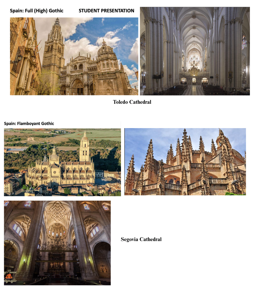 <p>Spain – Key Monuments</p>