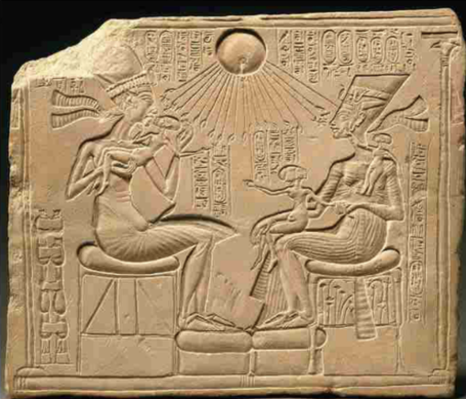 <p>Period: Amarna Period</p><p>Location: Egypt</p><p>Dates: c. 1,350<sub>BCE</sub></p><p>Medium: <span>sunken relief on limestone</span></p>