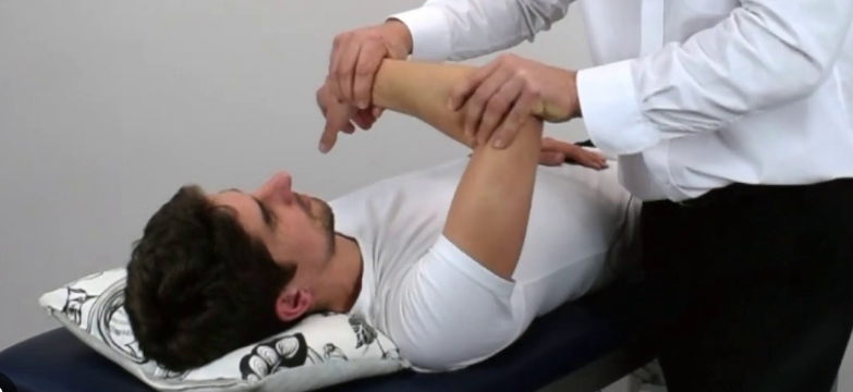 Special tests: posterior apprehension 
