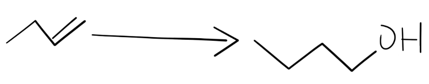 <p>What is the reactant for this</p>