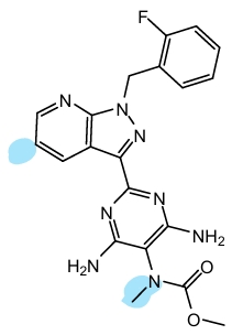 <p>for PAH &amp; CTEPH [diff types of HTN], shorter DOA, TID dosing</p>