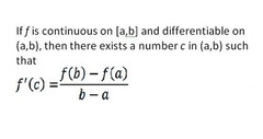 <p>The instantaneous rate of change will equal the mean rate of change somewhere in the interval. Or, the tangent line will be parallel to the secant line.</p>