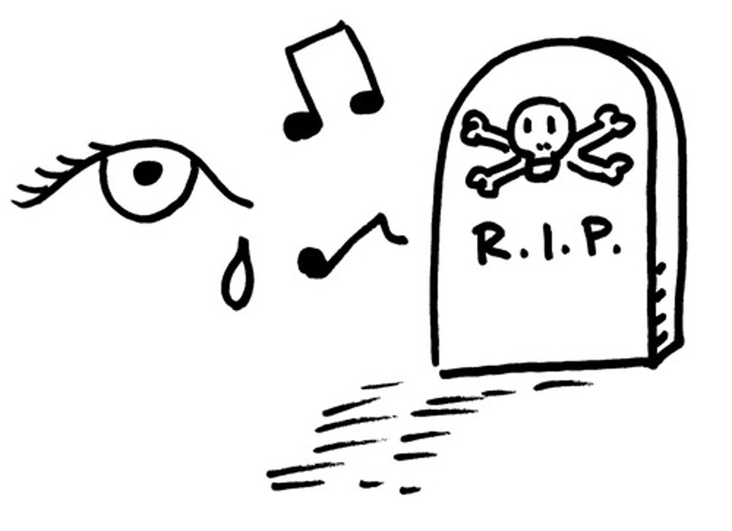 <p>A lyric poem that laments (mourns) the dead. A type of ode.</p>